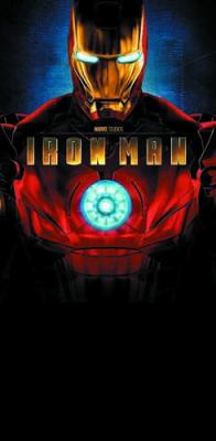 Tapis de protection vitre flipper  Iron Man - Dimensions :106cm x 52cm